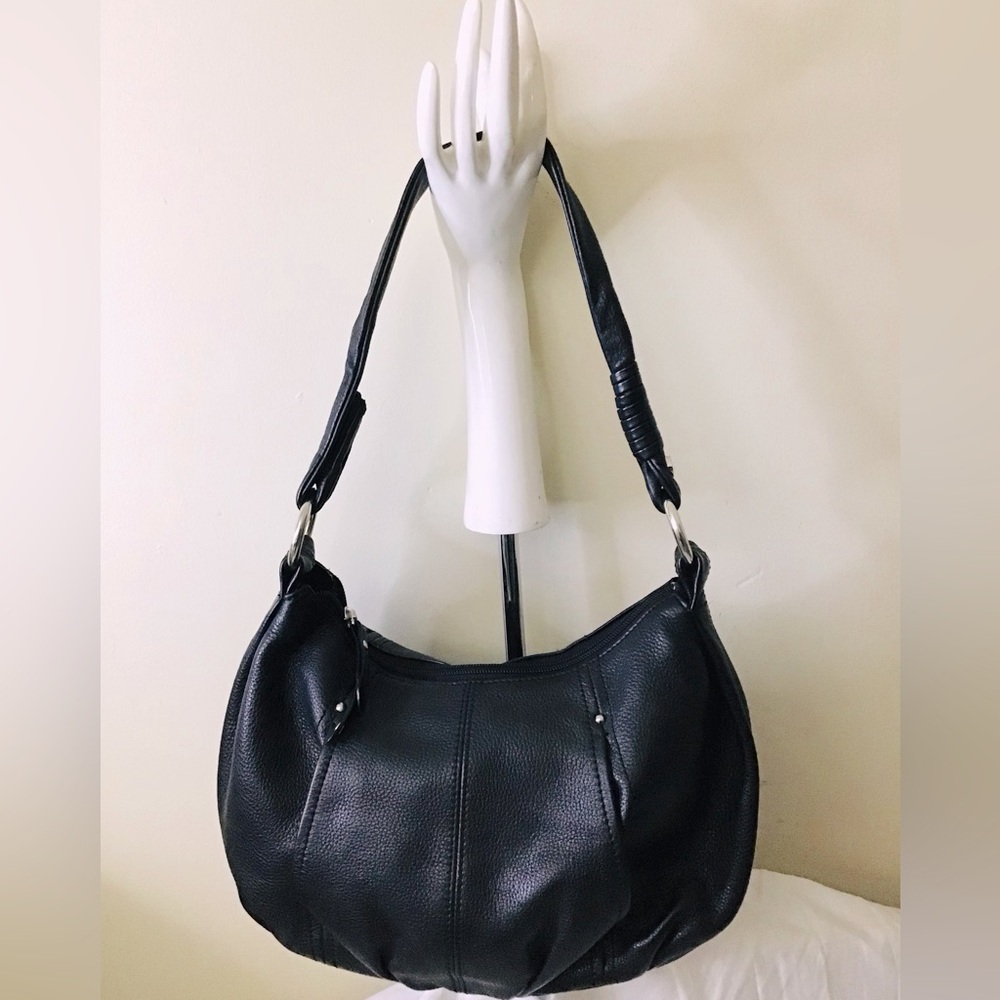 Tignanello Pepple Leather Shoulder Bag Purse - Picture 4 of 14